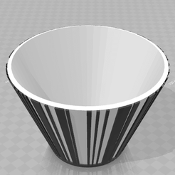 Schermafdruk 2018-02-12 09.28.01.png STL file Barcode Pot・3D print object to download