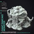giant-pancake-monster-2.jpg GIant Pancake Monster - Possessed Bakery - PRESUPPORTED - Illustrated and Stats - 32mm scale