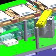 000004-2.jpg Automatic Li-Battery Mobile Battery Sticker Labeling Machine 3D CAD Model
