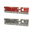 1.png 3D MULTICOLOR LOGO/SIGN - Shang-Chi and the Legend of the Ten Rings (3 Variations)