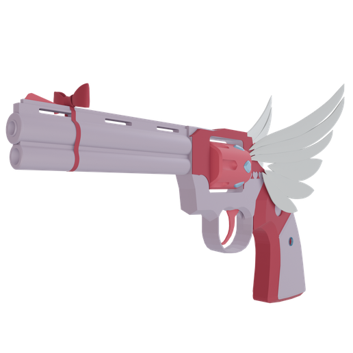 CUTE HEART ROULETTE PİSTOL GUN