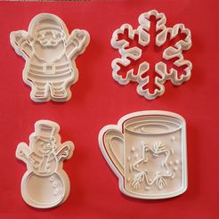 IMG_20221114_153033.jpg Fichier STL Découpeur de biscuits de Noël 4・Objet imprimable en 3D à télécharger