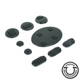 Ensemble_brut__brique_Lego_logo_Uldaric_Boardgaming_Props.png Brick compatible wargame bases - magnet slots