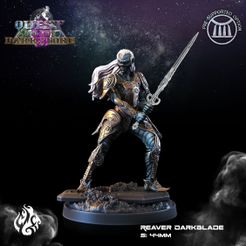 Reaver-Darkblade.jpg Fichier 3D Reaver Darkblade・Design pour impression 3D à télécharger