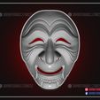 @ 3DPRINTMODELSTORESS TAs Money Heist Korea Mask - Cosplay Costume Halloween