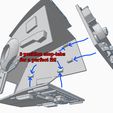 scoutseparatestoptabs.jpg Empire Strikes Back AT-ST 3D printable STUDIO SCALE 3D print model