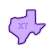 TexasState VACUUM PIECE.stl TEXAS STATE BATH BOMB MOLD