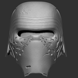 53442342342.png Kylo Ren helmet 1to1 scale 3D print model