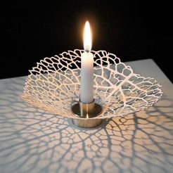 candle stand.jpg STL file Decor Candle Stand・Template to download and 3D print, aaryakumargupta
