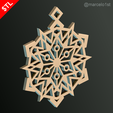 CLASSIC-Snowflakes_30.png Snowflakes Classic Tree Decoration