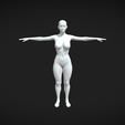1.png High Detailed Women Fit Body Base Mesh T-Pose