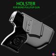 01.jpg The Holster for Bond Pullpup Gun 3D print model