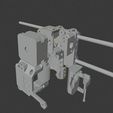 Parts.JPG Simple HyperCube Bear Extruder adaptation with BFPTouch mount