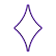 concave rhombus 7.stl Concave Rhombus Cutters