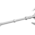 hsd.png Final fantasy XV Royal arms axe of the conqueror 3d print 3D print model