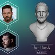 01.jpg Tom Hardy bust sculpture 3D print model