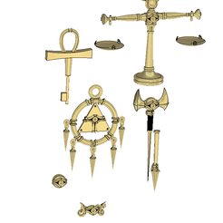 ffsfsd.png 3D-Datei Yugioh - Millennium Items -3D Modell・3D-Druckvorlage zum Herunterladen