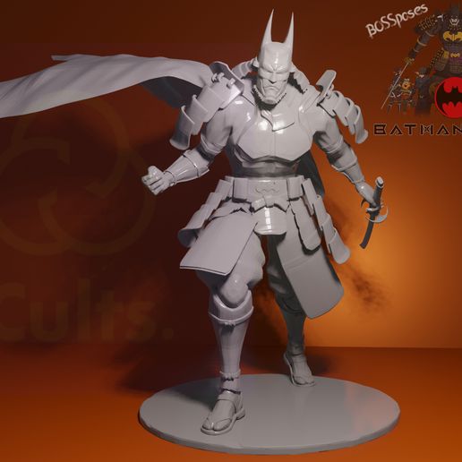 BOSSposes - BATMAN NINJA 3D model