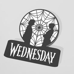 wednesdaylampeneeuu.jpg 3D file Wednesday LED 2.0・3D printing model to download