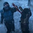 EWKA_Mortal_Kombat-Sub-Zero.jpg Mortal Kombat 2021 Blood Dagger/Knife | Sub Zero | Includes Thematic Plinth| By Collins Creations 3D