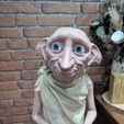 life size house elf + 1/6 scale figure +base