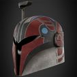 SabineHelmetClassic.jpg Casco de Sabine Wren para Cosplay