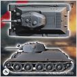 4.jpg T-34 76 M1940 Model 1940 (T-34/76A) with front headlight - Soviet army WW2 Second World East front Ostfront RPG Mini Hobby