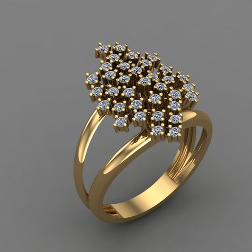 WOMEN RING - 3DM RENDER DETAIL 3D PRINT MODEL - 3D model