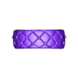Ring.stl Double Quilted Band Ring