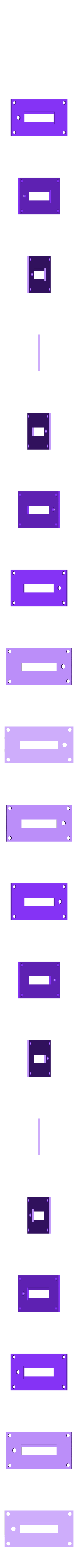 front_bargraph_plate-NO_LIP.stl Ghostbuster Ghosttrap