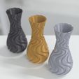 Flower-Vase-Class-A-Group-2_0523.jpg Flower Vase Pot Decorative 3D Print