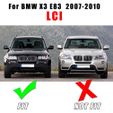 s-l16000.jpg Pair Fog Light Lamp Cover for BMW X3 E83 LCI 2007-2010 51113423789 51113423790