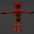 3.png Kameo: Elements of Power - Fire Troll 3D Model STL File - Embrace the Fiery Might in 3D!