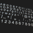 5.png Tous (100) Lettres 3D Alphabet Texte