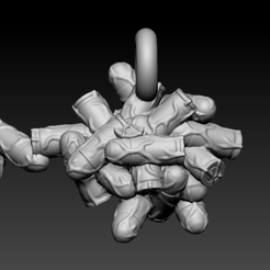 image.png Archivo STL llavero gundevil, demonio de las armas・Plan para descargar y imprimir en 3D