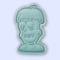 1!.png STL-Datei Depp Rick Ausstecher・3D-druckbares Design zum Herunterladen