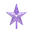 3star_tree.stl STL-Datei Spinning Christmas Star kostenlos・3D-druckbares Modell zum herunterladen