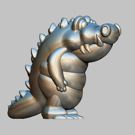 crocodile 3D model