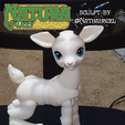 img.png Natura the Deer Ball Jointed Doll