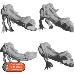 folder.jpg Бесплатный 3D файл Куры-каннибалы - Маунты и транспортные средства для кастомайзера・Шаблон для 3D-печати для загрузки