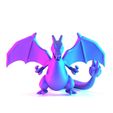 0022.jpg Obsidian Shiny Charizard Shiny Charizard Pokemon Volcanic toy
