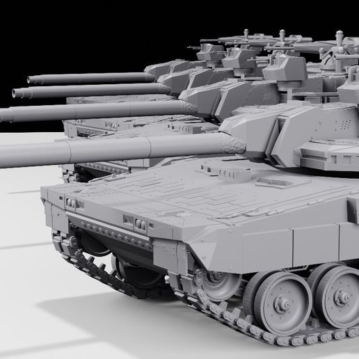 🐆 EMBT II MBT・ STL File for 3D printing・Cults