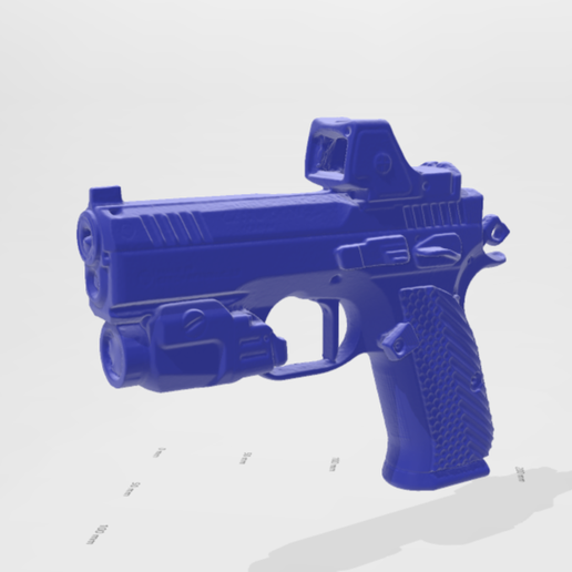 CZ S2 COMPACT RMR TLR7 REAL SIZE SCAN