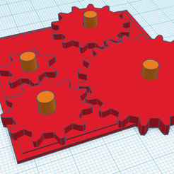 Capture10.png STL file Gear Puzzle!・3D printing design to download, RanchosNachos