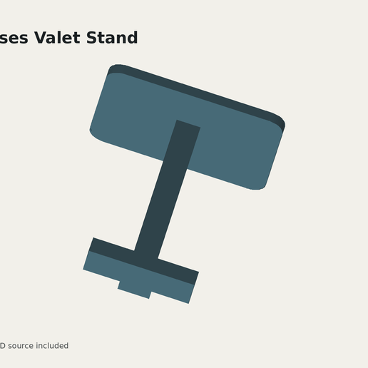 Eyeglasses Valet Stand