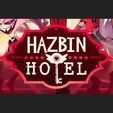 05.jpg Hazbin Hotel fan logo Keychain. TV series, cartoon, merch, cosplay