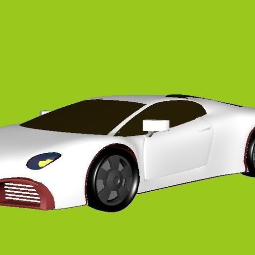 car model - 3D model önizlemesi