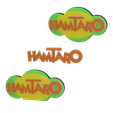 123.png 3D MULTICOLOR LOGO/SIGN - Hamtaro (Three Variations)