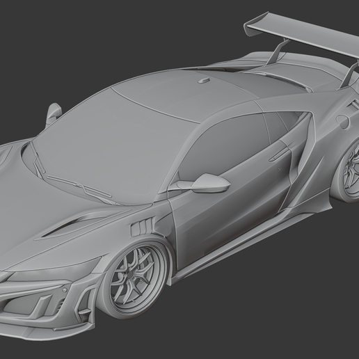 🚗 Acura NSX AIMGAIN GT NC1 Carbon 2019・ STL File for 3D printing