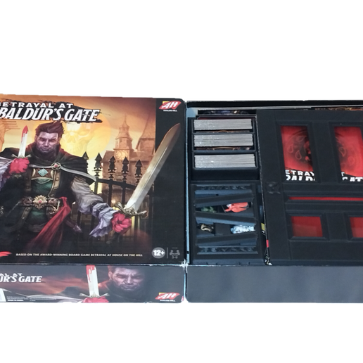 Betrayal at House on the Hill Baldur's Gate edition Box Insert 3D model